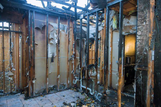 Professional Fire Damage Removal technician working in Ranchos de Taos, NM